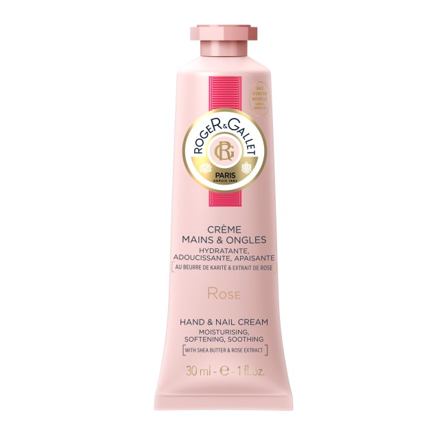 Roger & Gallet Rose Hand and Nail Cream Ενυδατική Κρέμα Χεριών 30ml