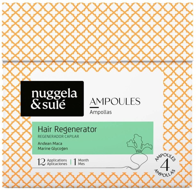 Nuggela & Sulé Ampoules Hair Regenerator Αναγεννητικές Αμπούλες για Αν &hellip;