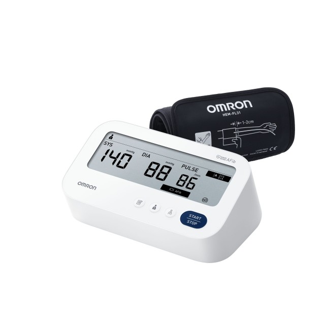 Omron M3 Comfort AFib Πιεσόμετρο Μπράτσου Κολπικής Μαρμαρυγής 1 Τεμάχι &hellip;
