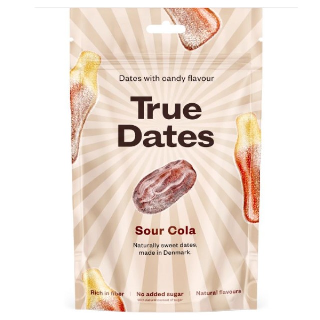True Dates Φυσικοί Χουρμάδες με Γεύση Sour Cola Χωρίς Ζάχαρη 100gr True Dates Φυσικοί Χουρμάδες με Γεύση Sour Cola Χωρίς Ζάχαρη 100gr