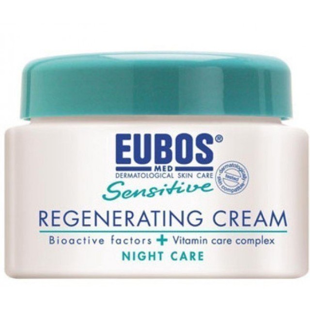 Eubos Sensitive Regenerating Cream Aναπλαστική Κρέμα Nυκτός 50ml