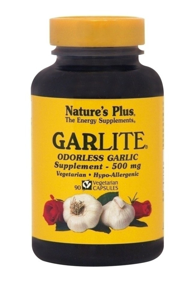 NATURES PLUS GARLITE 500 MG VCAPS 90