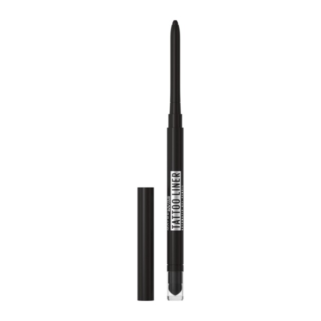 Maybelline Tattoo Liner Ματιών Smokey Gel Pencil 10 Black 1 Τεμάχιο