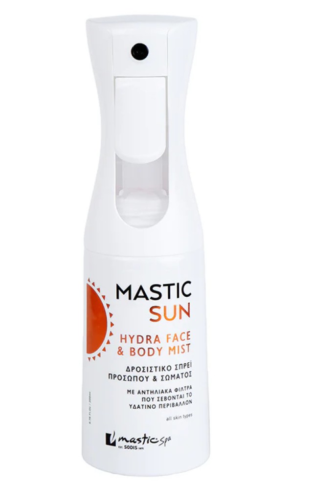 Mastic Spa Sun Hydra Face & Body Mist Δροσιστικό Σπρέι Προσώπου & Σώμα …