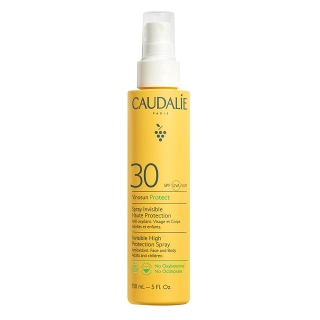 Caudalie Vinosun Protect Spray for Face & Body SPF30 Λεπτόρρευστο Αντηλιακό Σπρέι Προσώπου - Σώματος 150ml