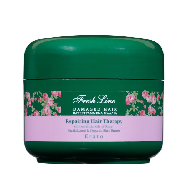Fresh Line Erato Ερατώ Μάσκα Επανόρθωσης για Ταλαιπωρημένα Μαλλιά 200m …