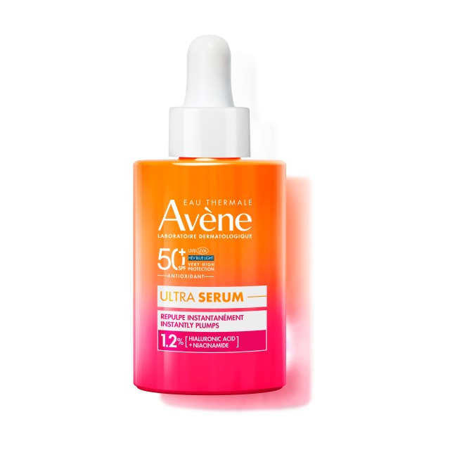 Avène Ultra Serum SPF50+ Aντηλιακός Ορός Προσώπου για Σύσφιγξη με Υαλο … Avène Ultra Serum SPF50+ Aντηλιακός Ορός Προσώπου για Σύσφιγξη με Υαλο …