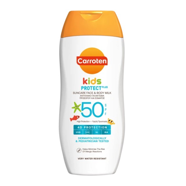 Carroten Kids Protect Plus Suncare Face & Body Milk Παιδικό Αντηλιακό &hellip;