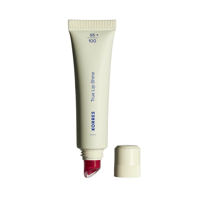 Korres True Balmy Lip Shine 52 Poppy Red Υψηλής Λάμψης 10ml