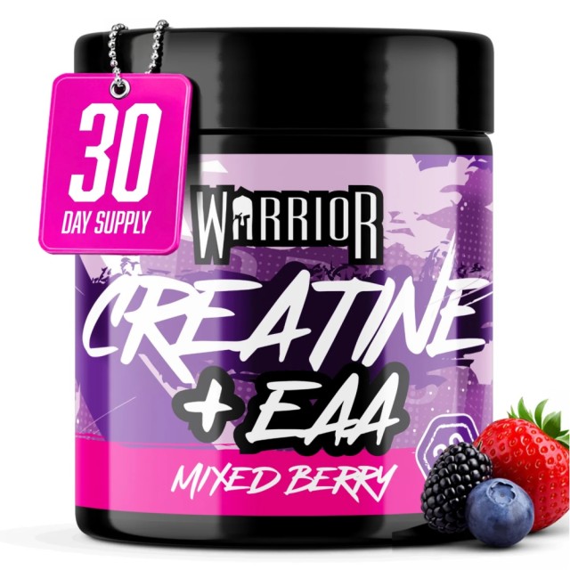 Warrior Creatine + EAA Κρεατίνη με Απαραίτητα Αμινοξέα ΕΑΑ με Γεύση … Warrior Creatine + EAA Κρεατίνη με Απαραίτητα Αμινοξέα ΕΑΑ με Γεύση …