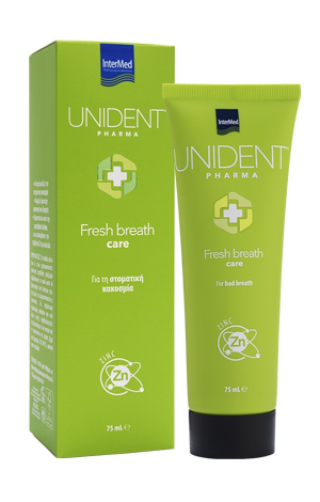 Intermed Unident Pharma Fresh Breath Care Οδοντόκρεμα για την Στοματικ &hellip;