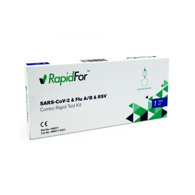 RapidFor SARS-CoV-2 + Flu A/B + RSV Combo Rapid Test Kit για Ανίχνευση …