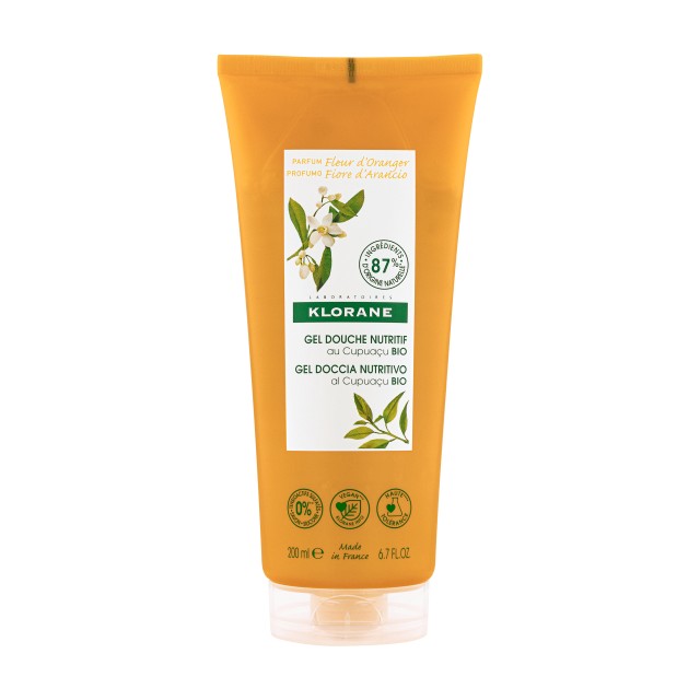 Klorane Αφρόλουτρο με Βιολογικό Βούτυρο Cupuaçu - Άνθος Πορτοκαλιάς γι …