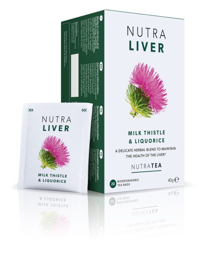 Nutra Tea Liver - Milk Thistle & Liquorice Υποστήριξη στο Συκώτι - Θερ … Nutra Tea Liver - Milk Thistle & Liquorice Υποστήριξη στο Συκώτι - Θερ …