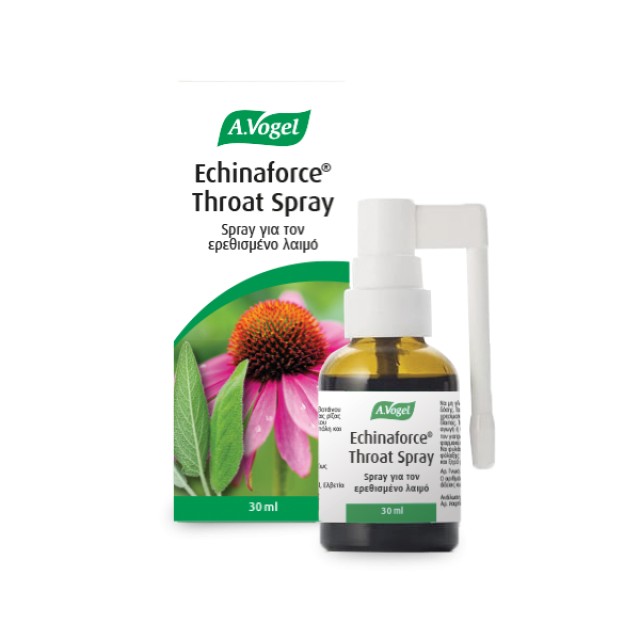 A.Vogel Echinaforce για την Βραχνάδα Φυτικό Spray 30ml A.Vogel Echinaforce για την Βραχνάδα Φυτικό Spray 30ml