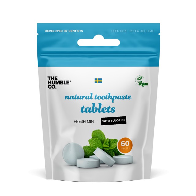 The Humble Co. Natural Toothpaste Tabs With Fluoride Fresh Mint Φυσική …