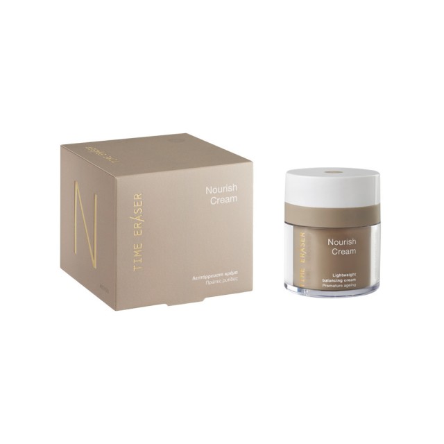 Medisei Time Eraser Nourish Cream Λεπτόρρευστη Κρέμα για τις Πρώτες Ρυ &hellip;