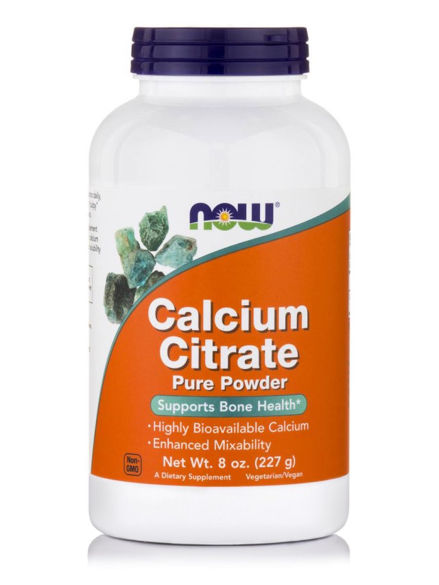 Now Foods Calcium Citrate Powder Συμπλήρωμα Διατροφής Κιτρικό Ασβέστιο … Now Foods Calcium Citrate Powder Συμπλήρωμα Διατροφής Κιτρικό Ασβέστιο …