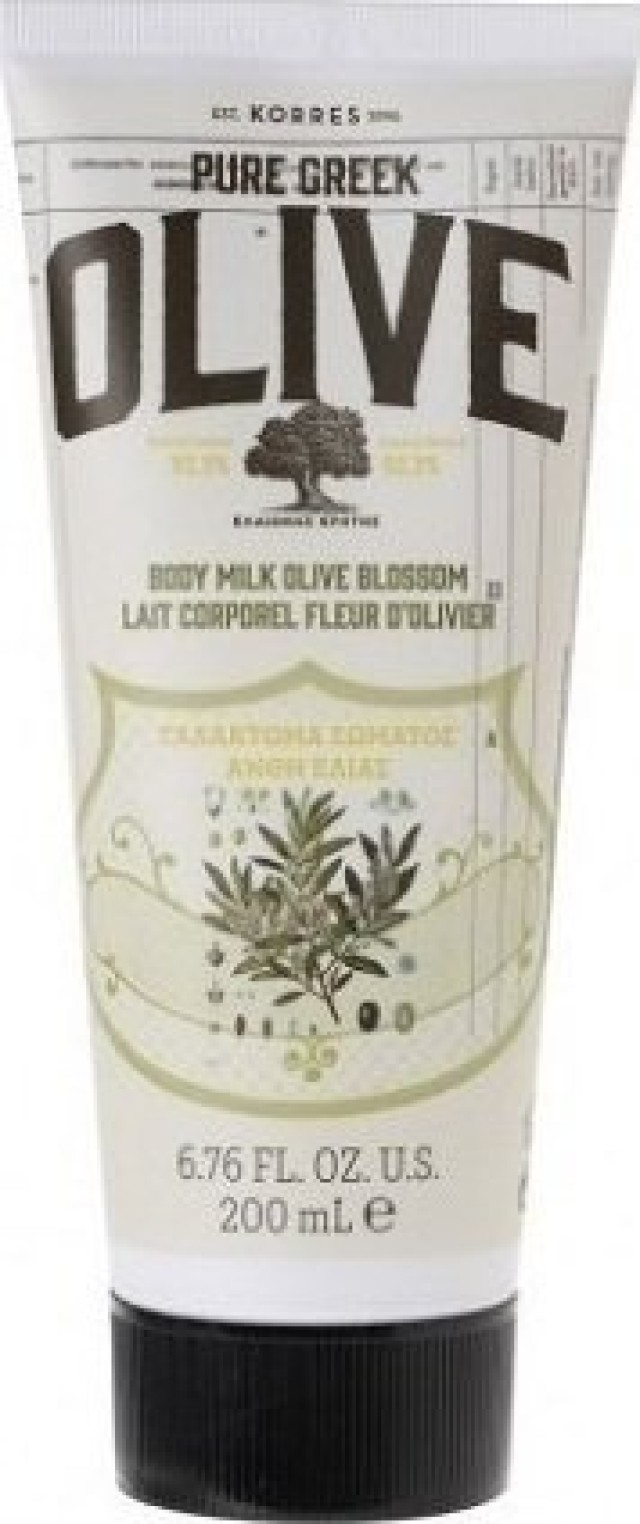 Korres Olive Body Milk Άνθη Ελιάς 200ml