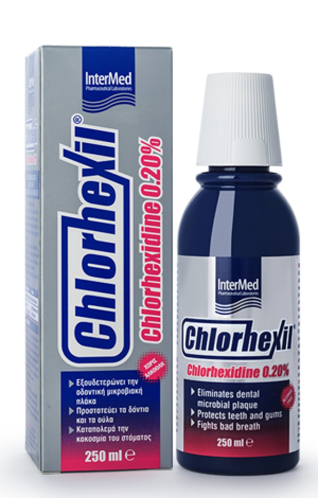 Intermed Chlorhexil 0.20% Mouthwash Στοματικό Διάλυμα με 0,20% … Intermed Chlorhexil 0.20% Mouthwash Στοματικό Διάλυμα με 0,20% …