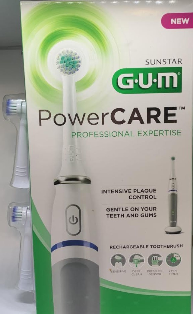 Gum PROMO Pack PowerCare Ηλεκτρική Οδοντόβουρτσα [4200] - ΔΩΡΟ 2 Ανταλλακτικά
