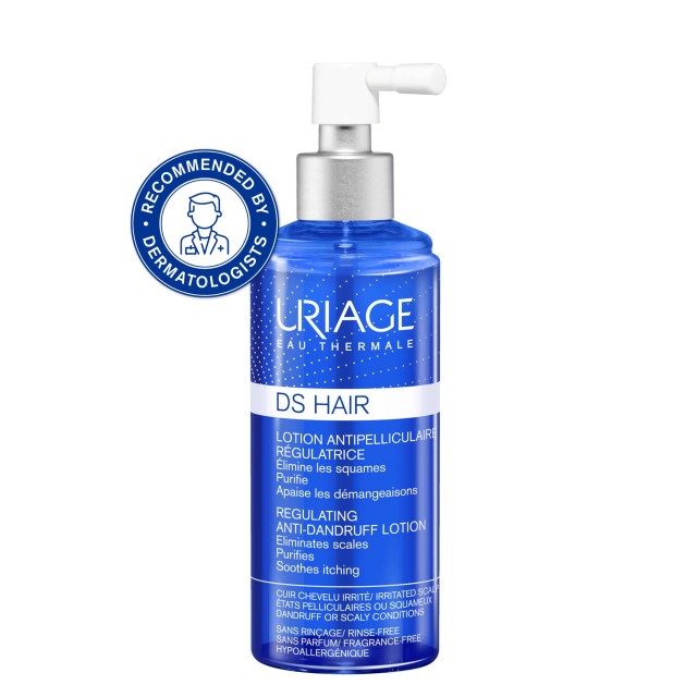 Uriage D.S Lotion Καταπραϋντικό Σπρέι Εξισορρόπησης για το Τριχωτό Κεφ …