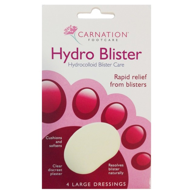 Carnation Επιθέματα για Φουσκάλες Hydro Blister, 4 τεμ.