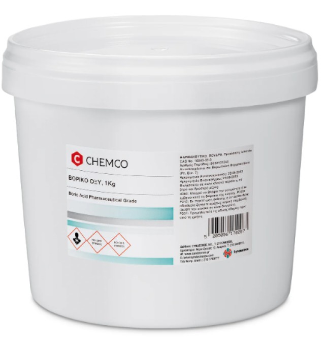 Chemco Βορικό Οξύ Φαρμακευτικό 1Kg Chemco Βορικό Οξύ Φαρμακευτικό 1Kg