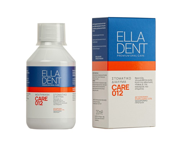 Elladent Care 0,12 Στοματικό Διάλυμα 250ml Elladent Care 0,12 Στοματικό Διάλυμα 250ml