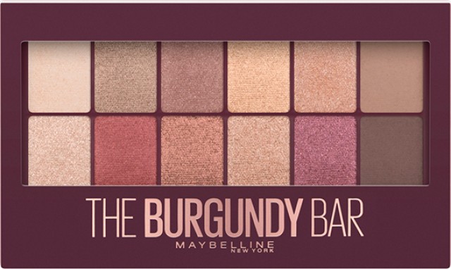 Maybelline The Burgundy Bar Παλέτα Σκιών 12gr Maybelline The Burgundy Bar Παλέτα Σκιών 12gr