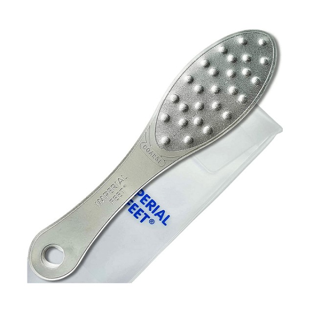 Imperial Feet Stainless Steel Foot File&nbsp;Ανοξείδωτη&nbsp;Μεταλλική &hellip;