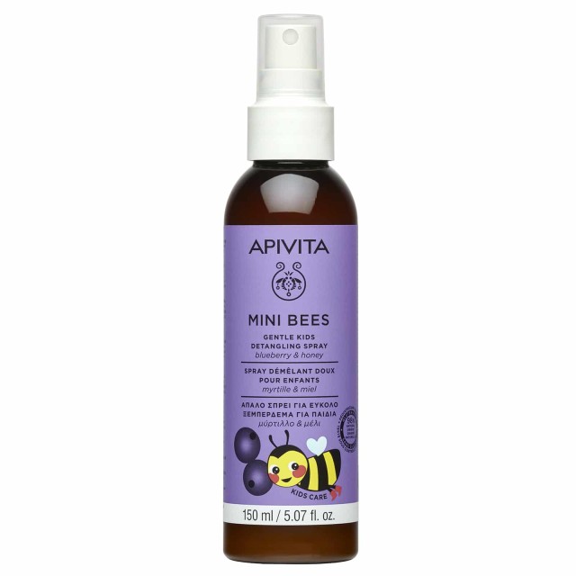 Apivita Mini Bees Gentle Kids Απαλό Spray για Εύκολο Ξεμπέρδεμα για Πα …