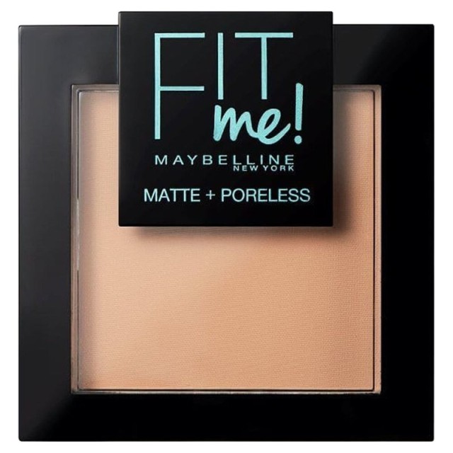 Maybelline Fit Me® Matte Poreless Pressed Powder Classic Ivory 120 Πούδρα Για Ματ Κάλυψη 8.2gr