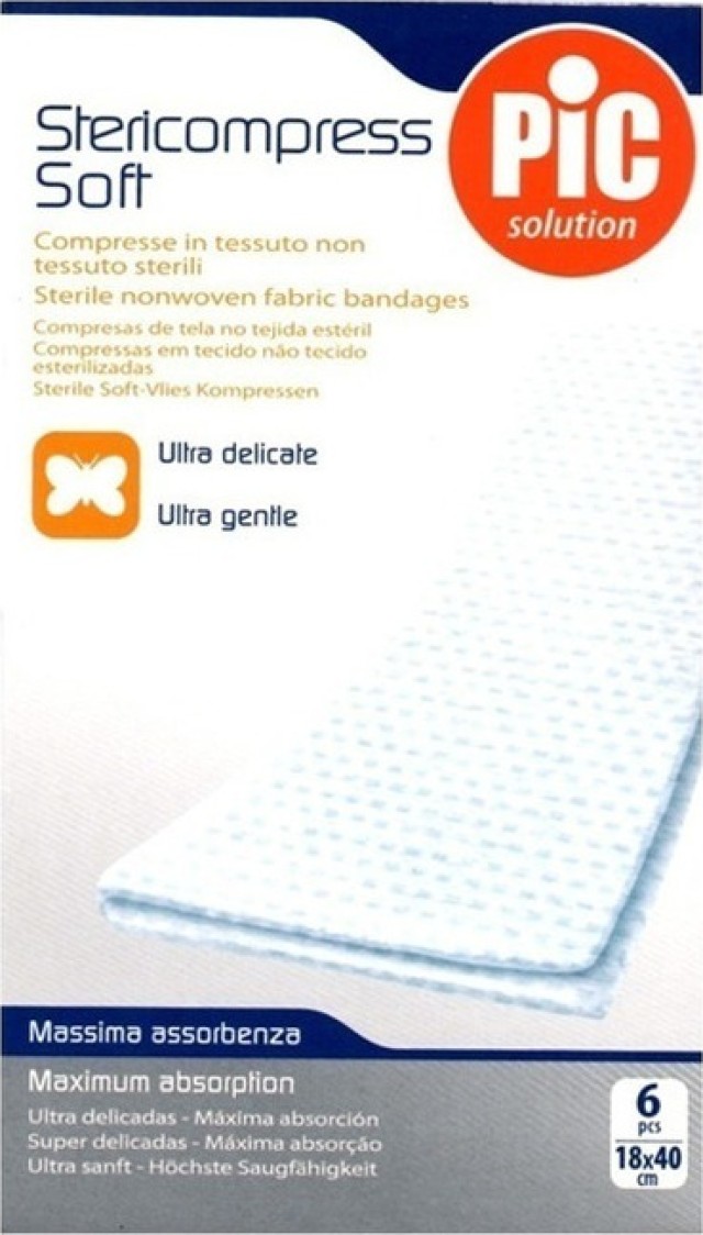 Pic Solution Stericompress Sterile Soft Αποστειρωμένα Επιθέματα Γάζας …