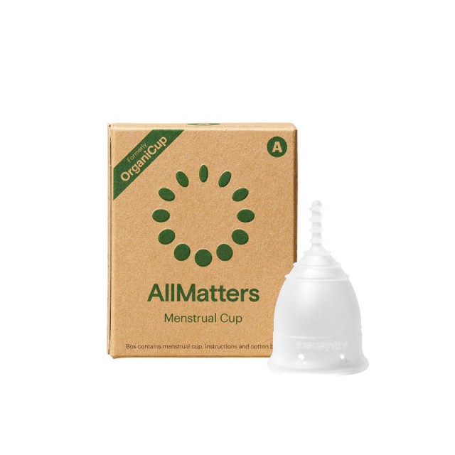 AllMatters Menstrual Cup Size Α Κύπελλο Περιόδου Σιλικόνης για Μέτρια …