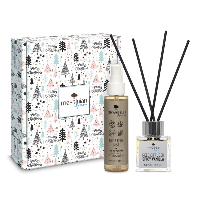 Messinian Spa PROMO Xmas Box Hair & Body Mist Αρωματικό Σπρέι για Μαλλ &hellip;