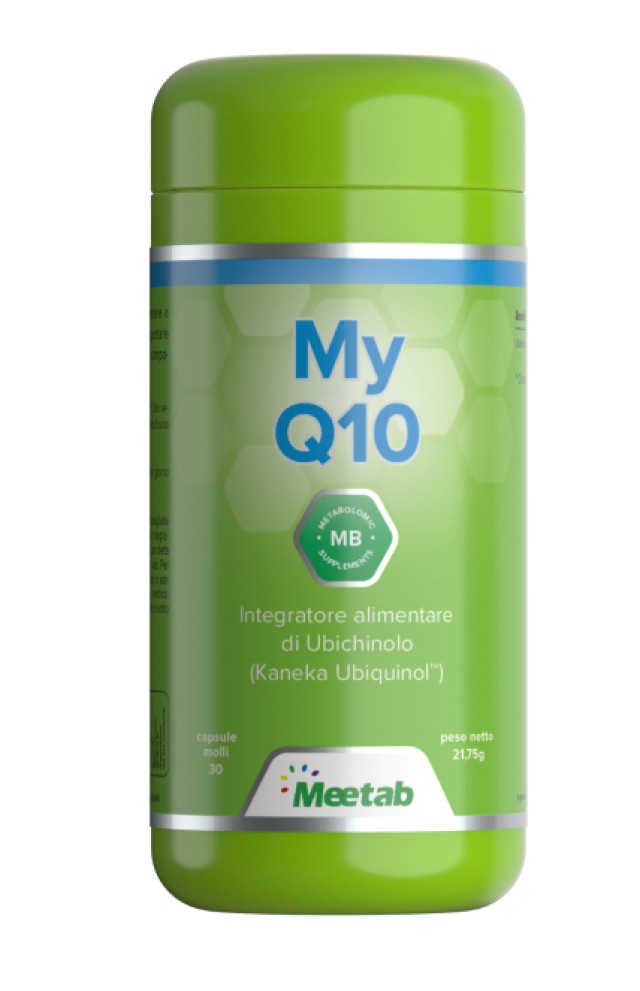 Meetab My Q10 Συμπλήρωμα Διατροφής με Συνένζυμο Q10 60 Μαλακές Κάψουλε &hellip;