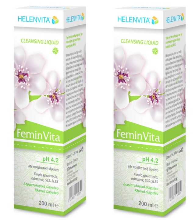 Helenvita PROMO FeminVita Cleansing Liquid ph4.2 Υγρό Καθαρισμού για τ …