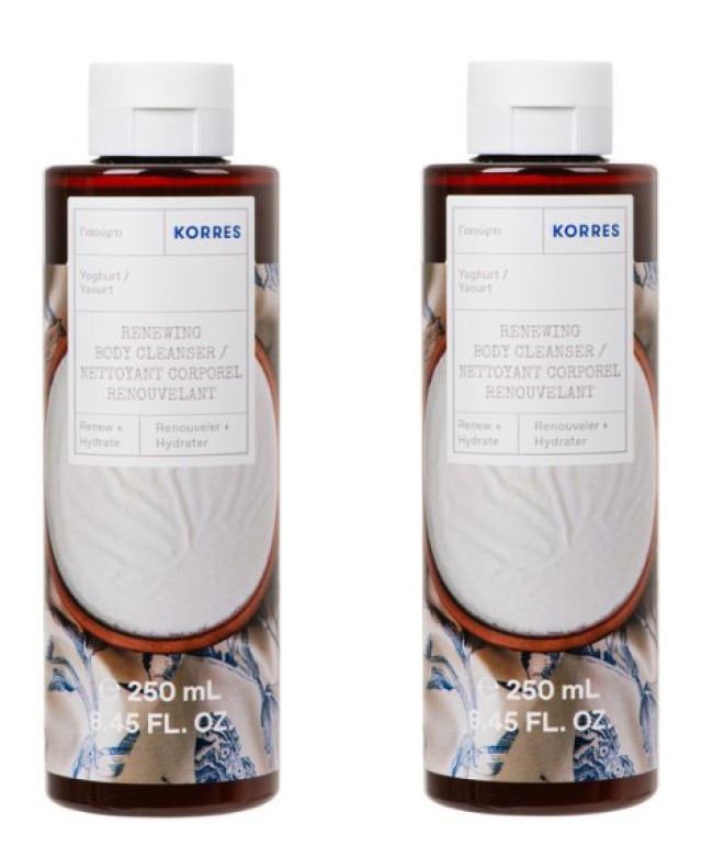 Korres PROMO Yoghurt Αφρόλουτρο 2x250ml