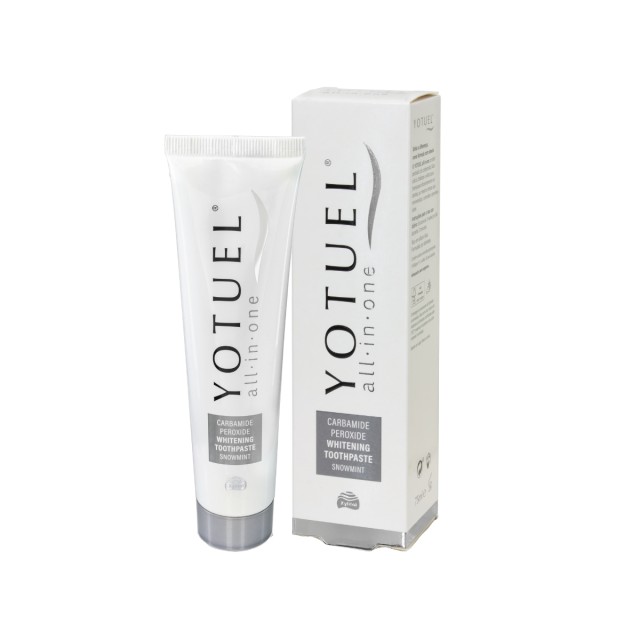 Yotuel Pharma All in One Snowmint Λευκαντική Οδοντόκρεμα 75ml Yotuel Pharma All in One Snowmint Λευκαντική Οδοντόκρεμα 75ml