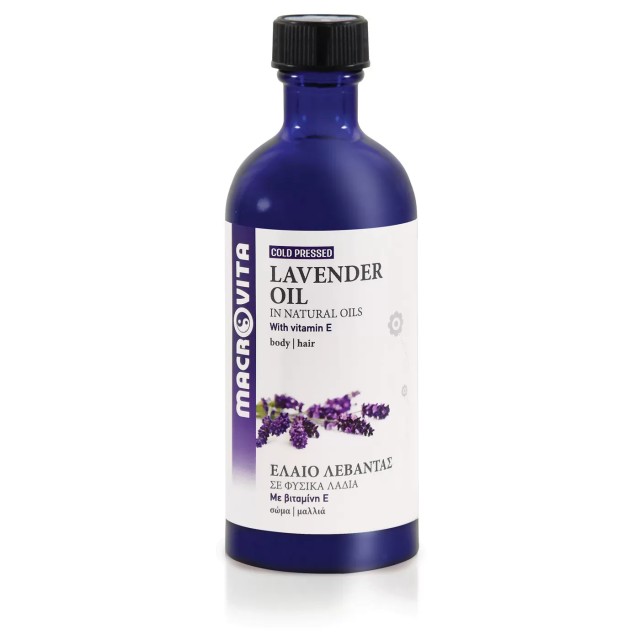 Macrovita Lavender Oil Έλαιο Λεβάντας για Σώμα & Μαλλιά με Βιταμίνη Ε &hellip;