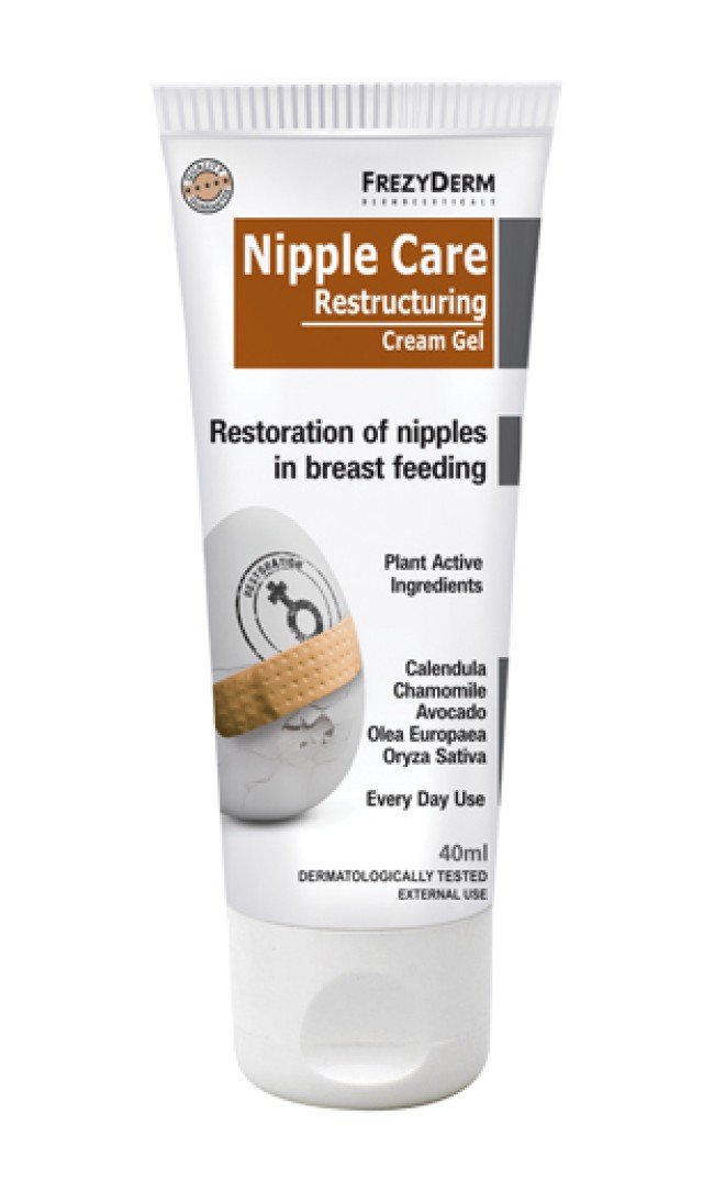 Frezyderm Nipple Care Restructuring Cream Gel για Αποκατάσταση Θηλών 4 &hellip;