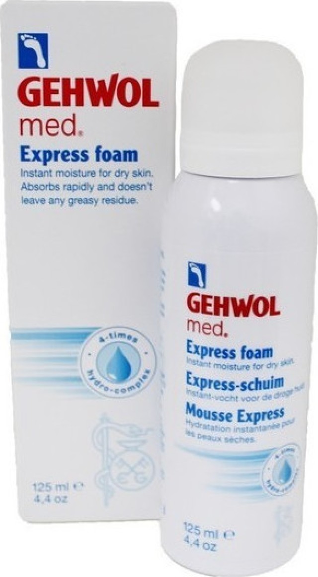 Gehwol MED Express Foam Αφρός Φροντίδας για τα Πέλματα 125ml