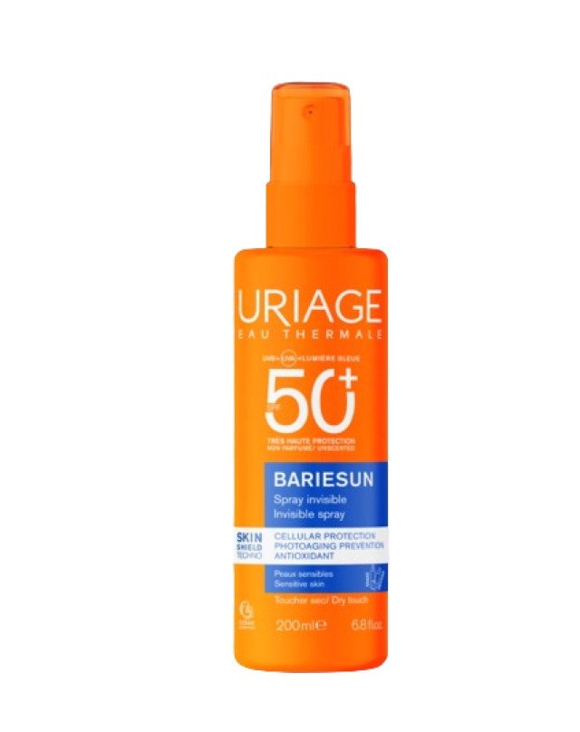 Uriage Bariésun Unscented Invisible Spray SPF50+ Αντηλιακό Προσώπου & … Uriage Bariésun Unscented Invisible Spray SPF50+ Αντηλιακό Προσώπου & …