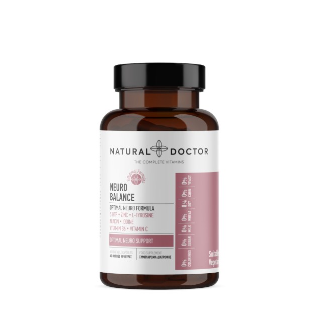 Natural Doctor Neuro Balance Συμπλήρωμα Διατροφής Για Το Νευρικό Σύστη …