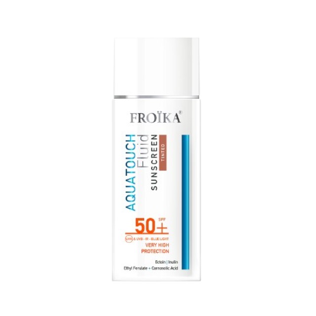 Froika Aquatouch Fluid Sunscreen SPF50+ Tinted Λεπτόρρευστο Αντηλιακό &hellip;