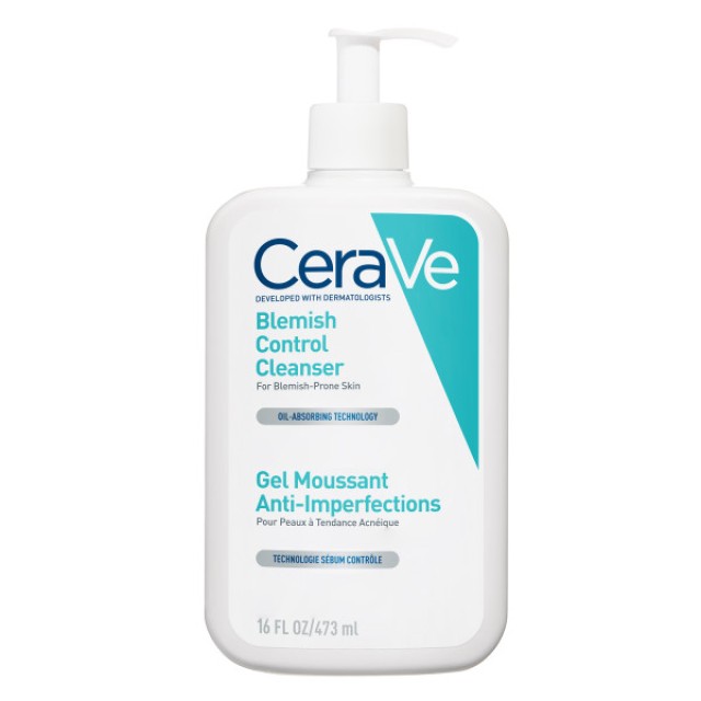 CeraVe Blemish Control Cleanser Gel Καθαρισμού Προσώπου για Δέρμα με Τ …