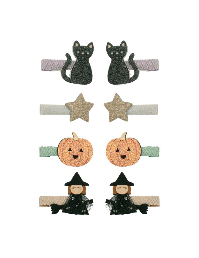 Mimi & Lula Mini Halloween Κλιπ Μαλλιών, 8 Τεμάχια Mimi & Lula Mini Halloween Κλιπ Μαλλιών, 8 Τεμάχια