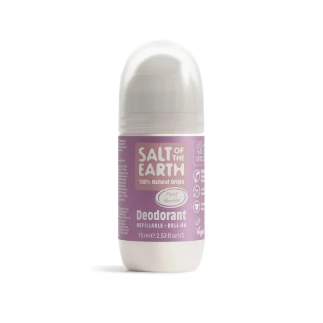 Salt of the Earth Vegan Refillable Roll on Peony Blossom Αποσμητικό Επ &hellip;