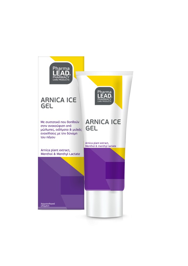 PharmaLead Arnica Ice Gel Κρυοθεραπείας με Άρνικα και Μενθόλη 100ml